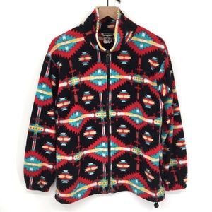boho fleece jacket